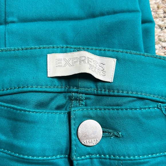 Express teal/turquoise pants - Picture 5 of 6